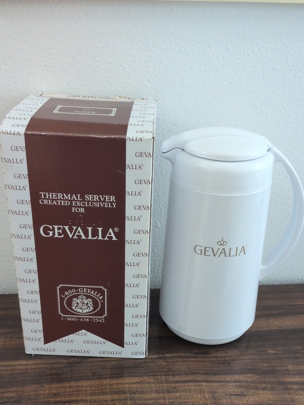 Vintage Insulated Thermal Coffee Server By Gevalia New